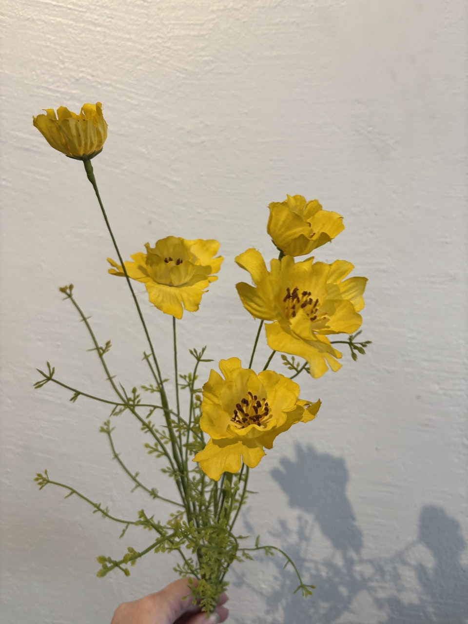 Konstblommor ”bukett”
