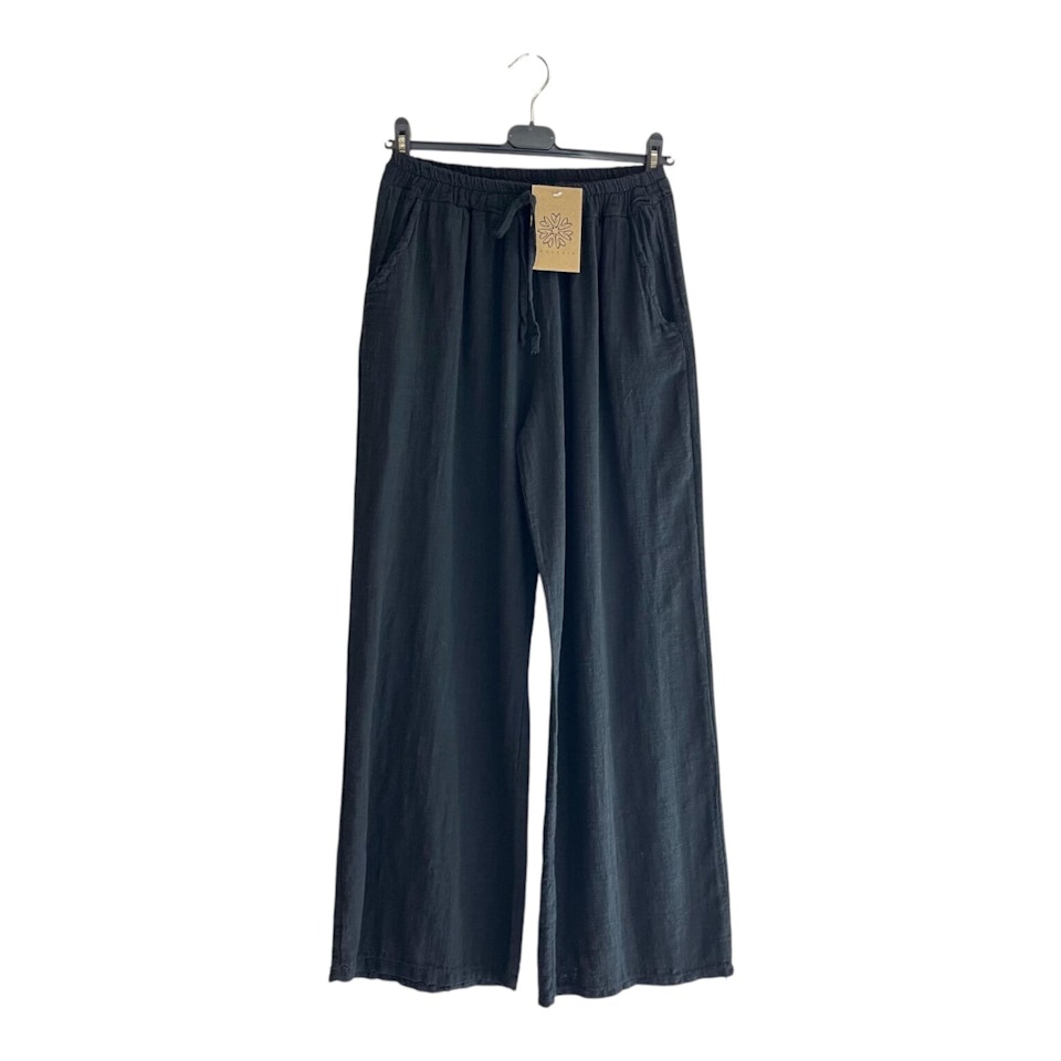 Bianca pants bomull med linnekänsla