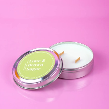 Doftljus: Nordtrice Lime/brunt socker