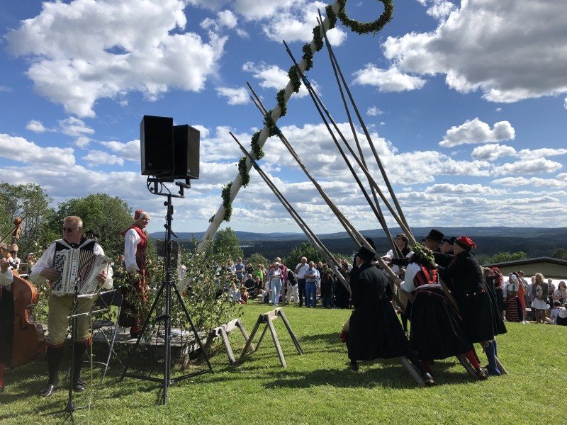 Midsommar på Dössberget