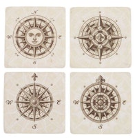 Coaster Compass