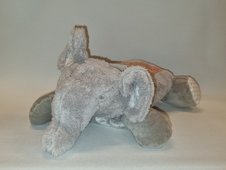 Baby filt grå elefant - UTAN broderi