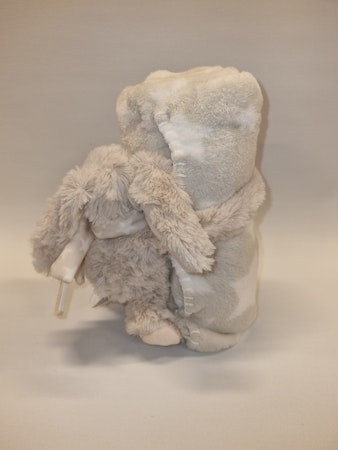 Babyfilt med gosedjurskanin - UTAN broderi