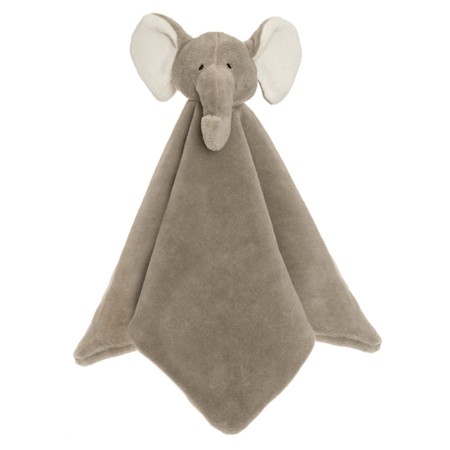 Snuttefilt - Diinglisar Organic, Elefant - UTAN broderi