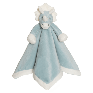 Snuttefilt - Diinglisar, Dino, Teal - MED broderat namn