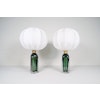 Midcentury Modern Table Lamps by Carl Fagerlund for Orrefors Sweden RD 1406