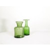 Midcentury Modern Collection of Six Green Vases by Erik Hoglund, Sweden, 1960s