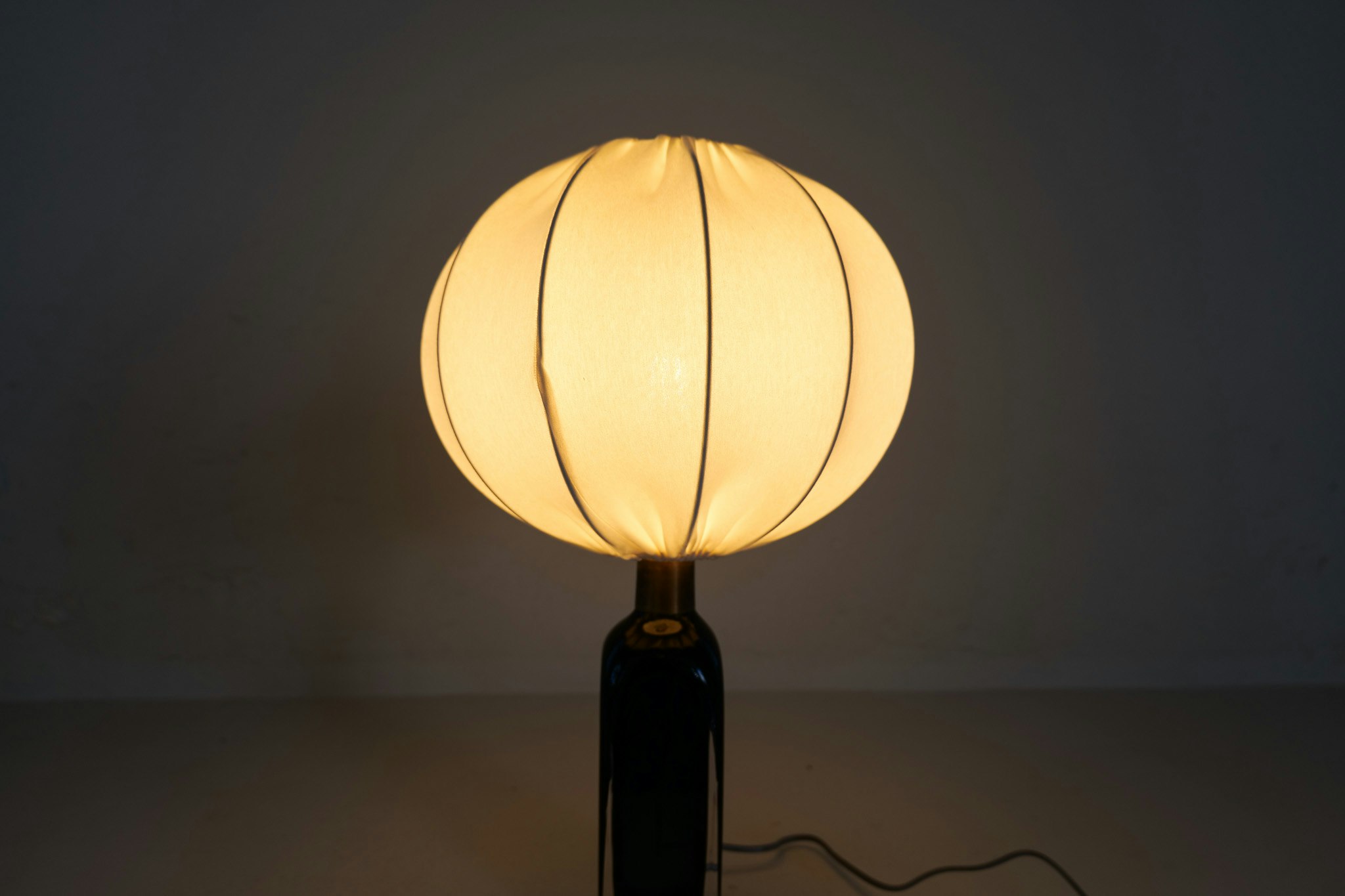 Midcentury Modern Table Lamp by Carl Fagerlund for Orrefors Sweden RD 1406