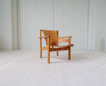 Midcentury Modern Carl Axel Acking Armchair "Trienna" Nordiska Kompaniet Sweden