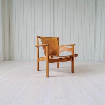 Midcentury Modern Carl Axel Acking Armchair "Trienna" Nordiska Kompaniet Sweden