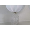 Mid-Century Modern Large Glass Table Lamps Orrefors, Sweden, 1970s