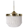 Midcentury Modern Hans-Agne Jakobsson Ceiling Fringe Lamp Model T601, Sweden