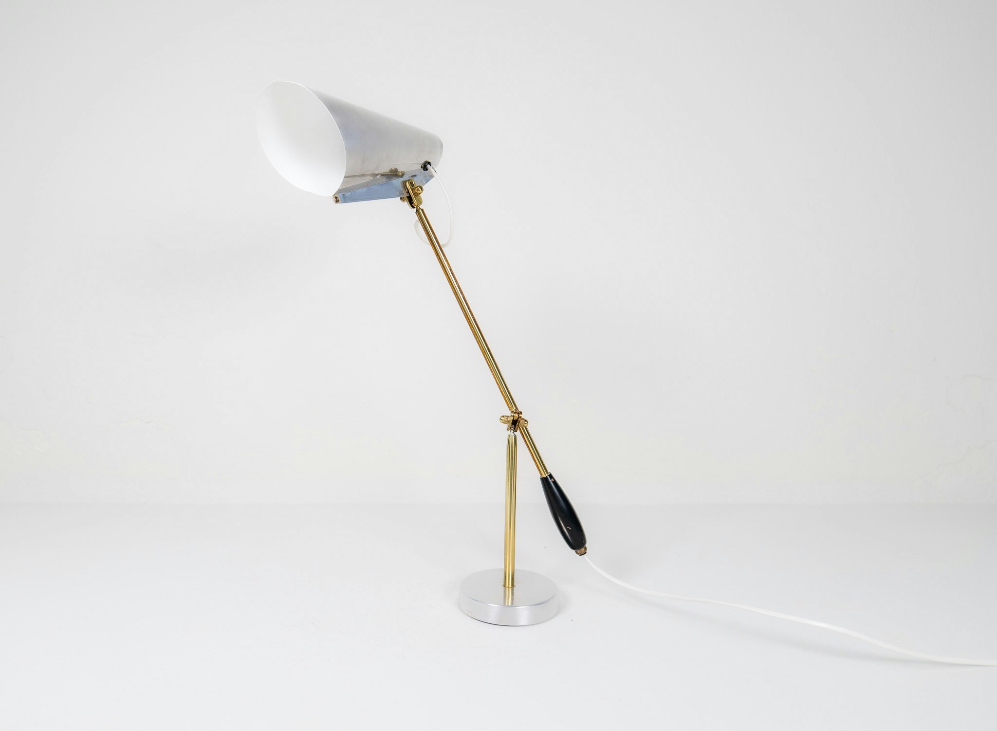 Midcentury Modern 1950s Birger Dahl Table Lamp "Birdy" for Sonnico Norway