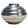 Art Deco Globe Vase in Pewter Made in Sweden 1930s