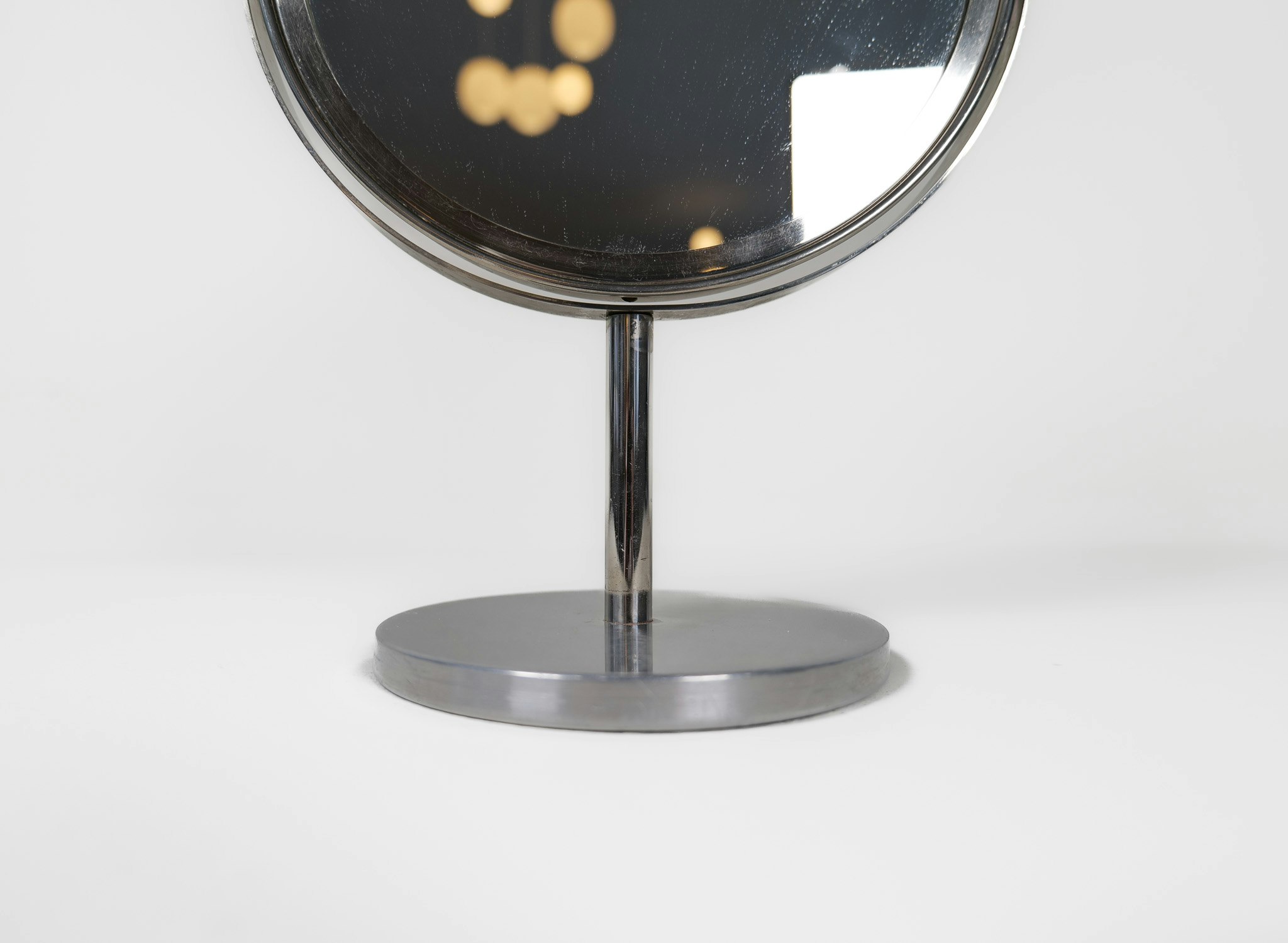 Midcentury Modern Hans-Agne Jakobsson Chrome  Vanity Table Mirror, Sweden