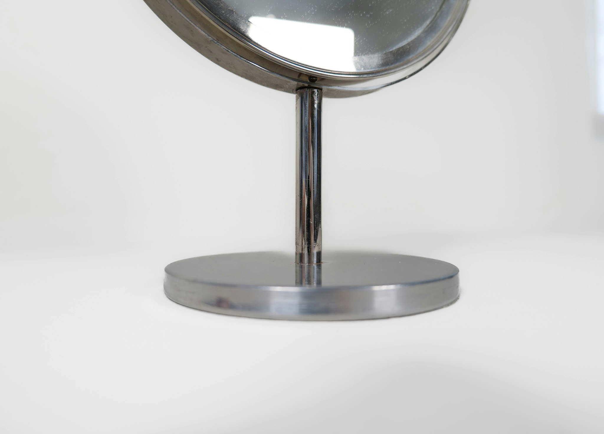 Midcentury Modern Hans-Agne Jakobsson Chrome  Vanity Table Mirror, Sweden