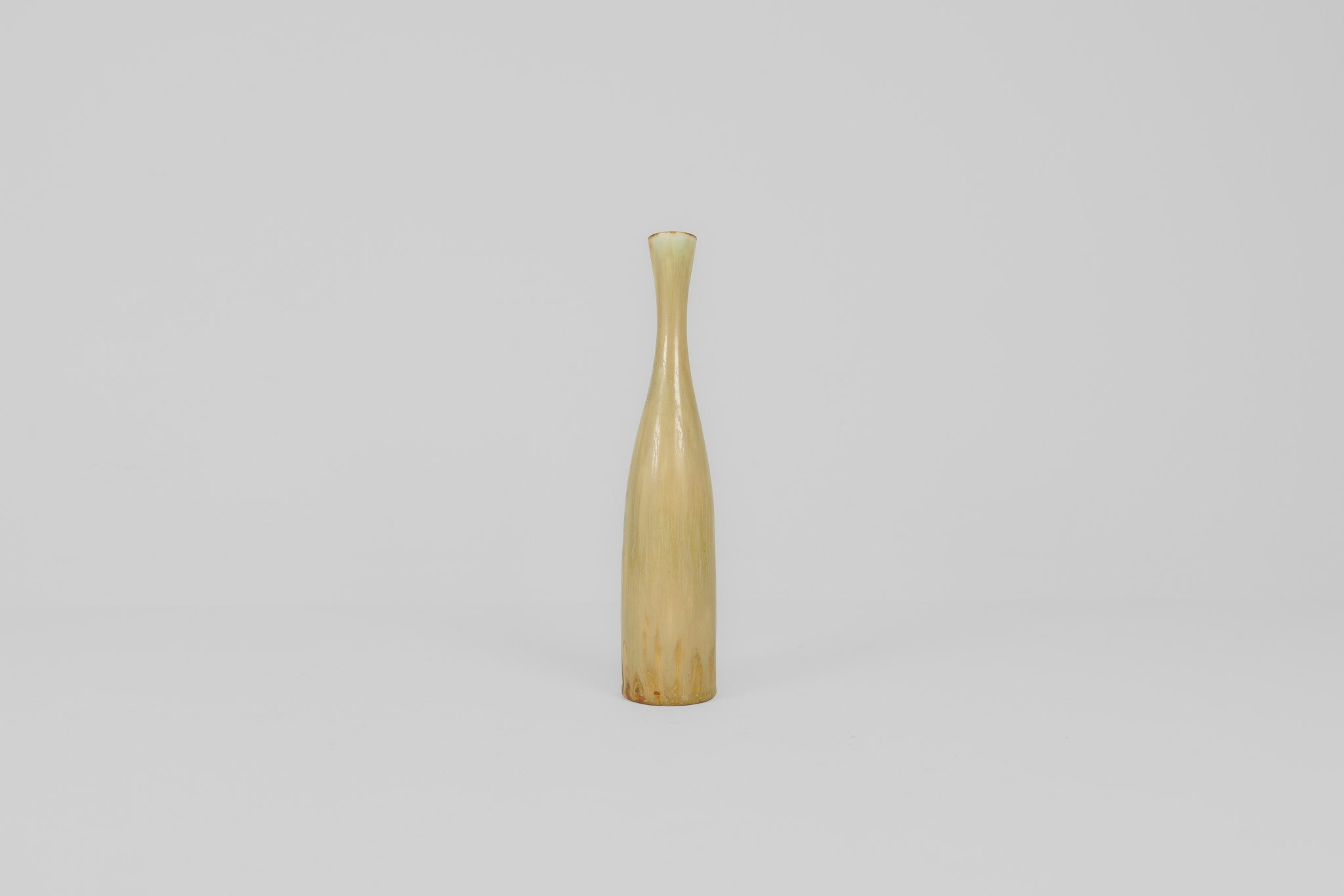 Midcentury Modern Sculptural Vase Rörstrand by Carl Harry Stålhane, Sweden, 1950