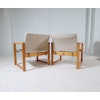 Midcentury Modern Karin Mobring Armchairs Model Diana by Ikea in Sweden, 1970s