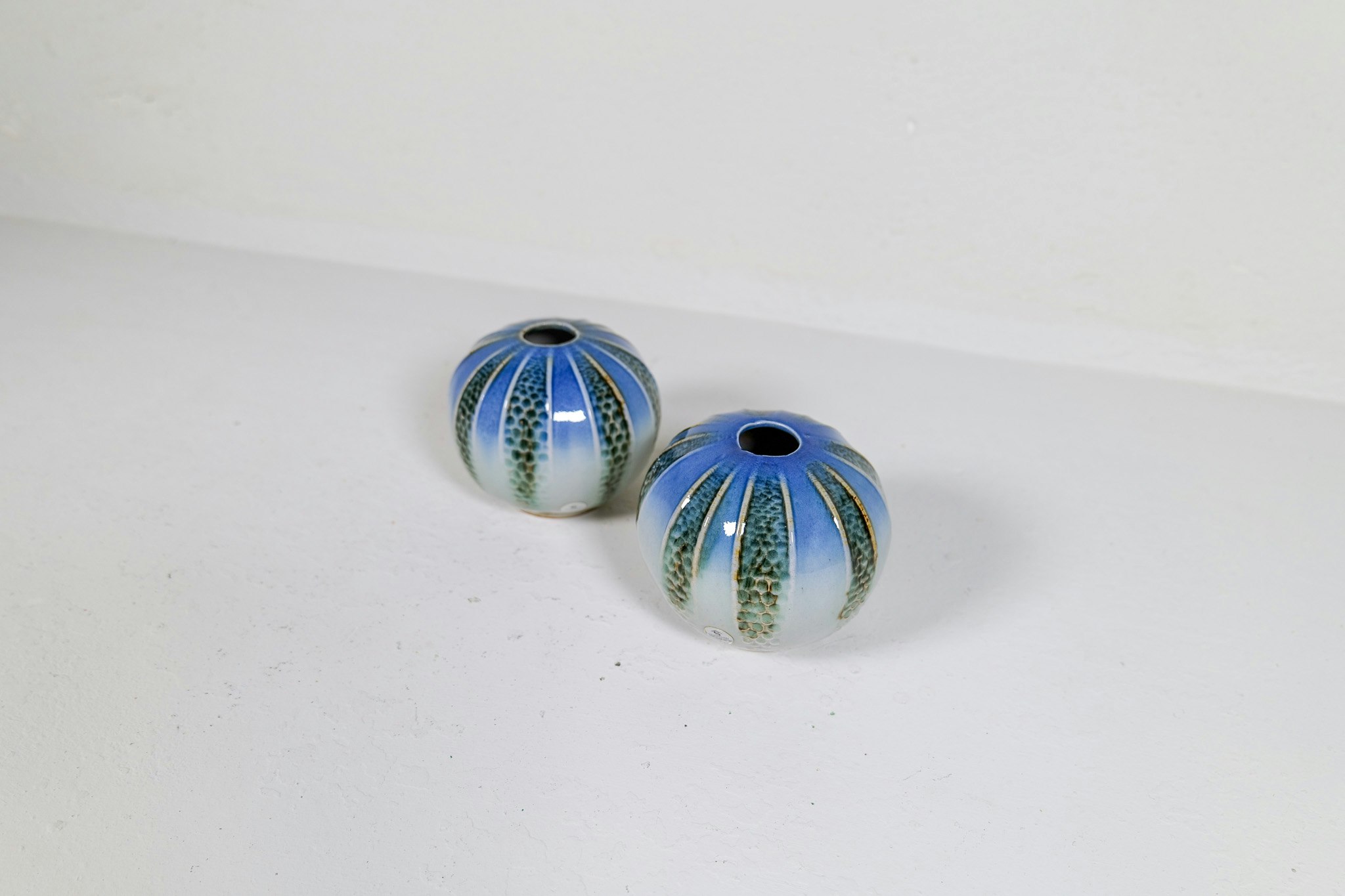 Scandinavian Modern Ceramic Pieces “Lagoon" Carl-Harry Stålhane Sweden