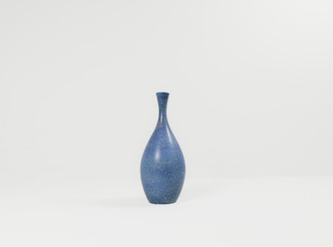 Midcentury Modern Sculptural Stoneware Vase Carl Harry Stålhane, Sweden 1950s
