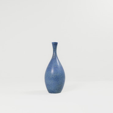 Midcentury Modern Sculptural Stoneware Vase Carl Harry Stålhane, Sweden 1950s