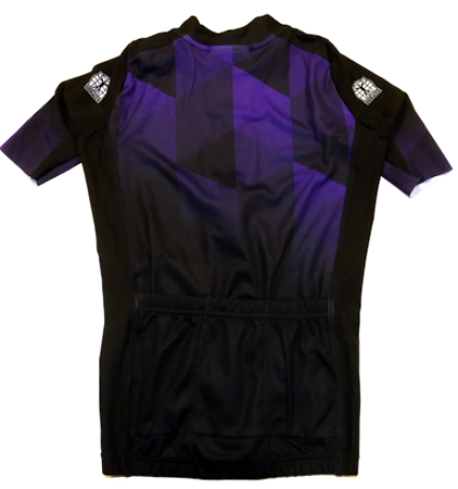 Race Proven Bodyfit Cykeltröja | Svartlila | Dam