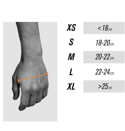 Kortfingrad cykelhandske | Svarta | Unisex