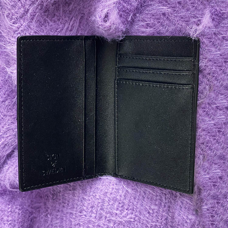 Black smooth (plånbok)