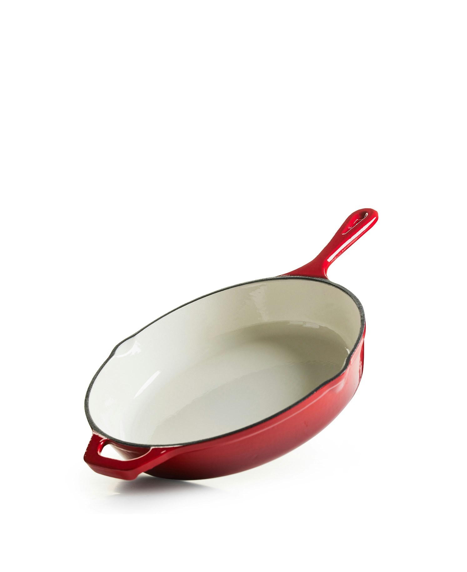 KLEINER GUSSEISENKESSEL – ROT 24 CM