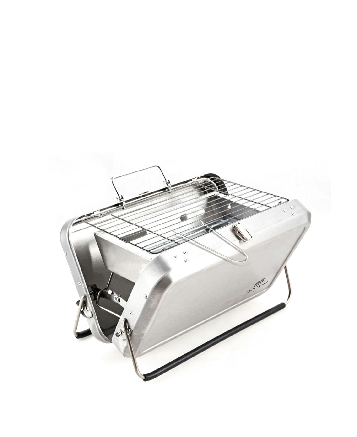 TRAGBARER GRILL IN STYLISCHER TASCHE – SILBER
