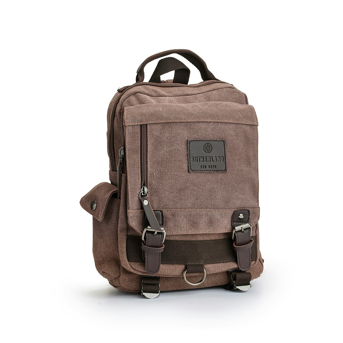 PRAKTISCHER RUCKSACK VON SUTHERLAND & SONS – BRAUN