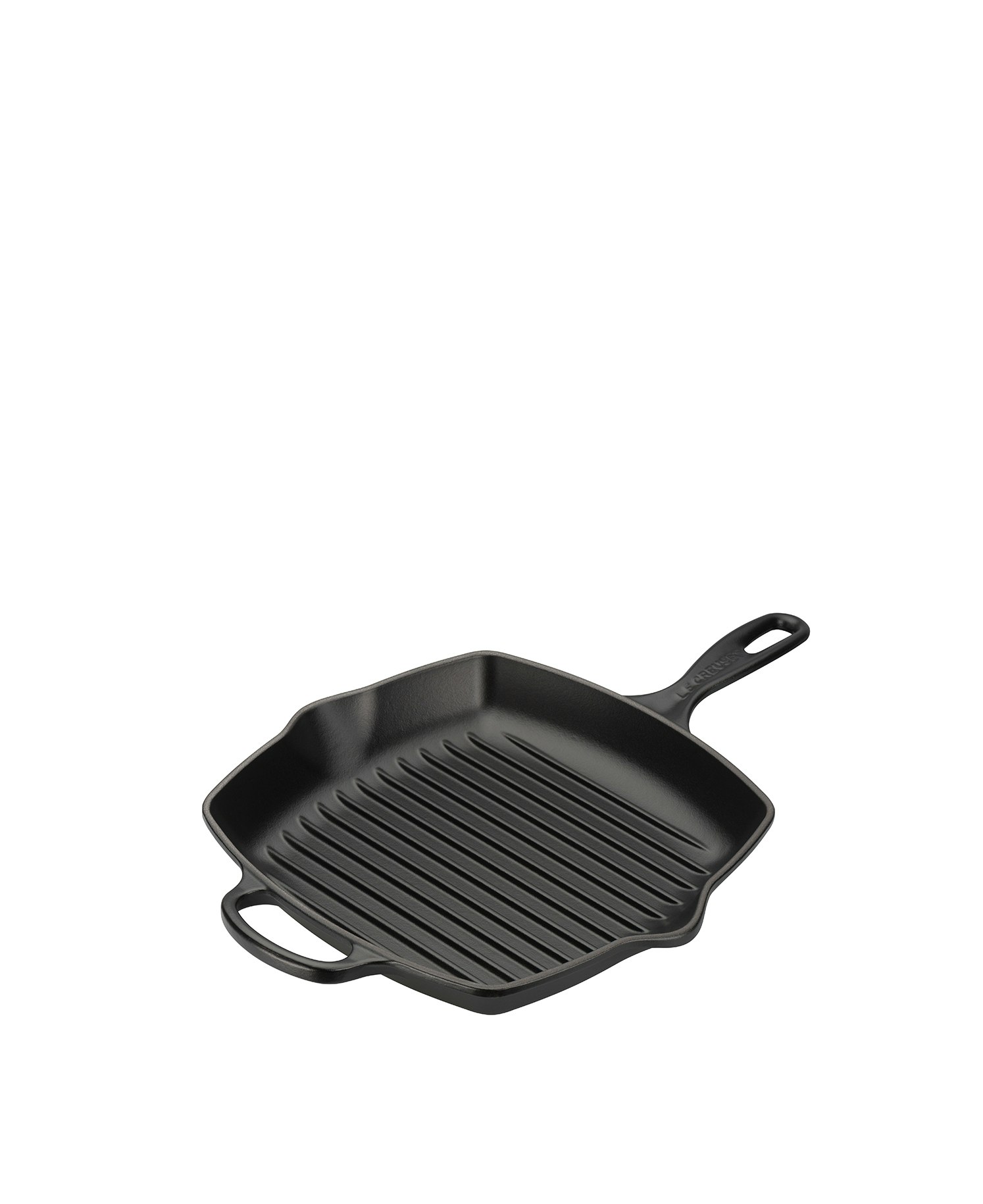 Le Creuset – Quadratische Grillpfanne 26 cm – Schwarz