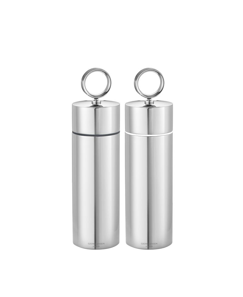 Georg Jensen - BERNADOTTE Salz- und Pfeffermühlen-Set