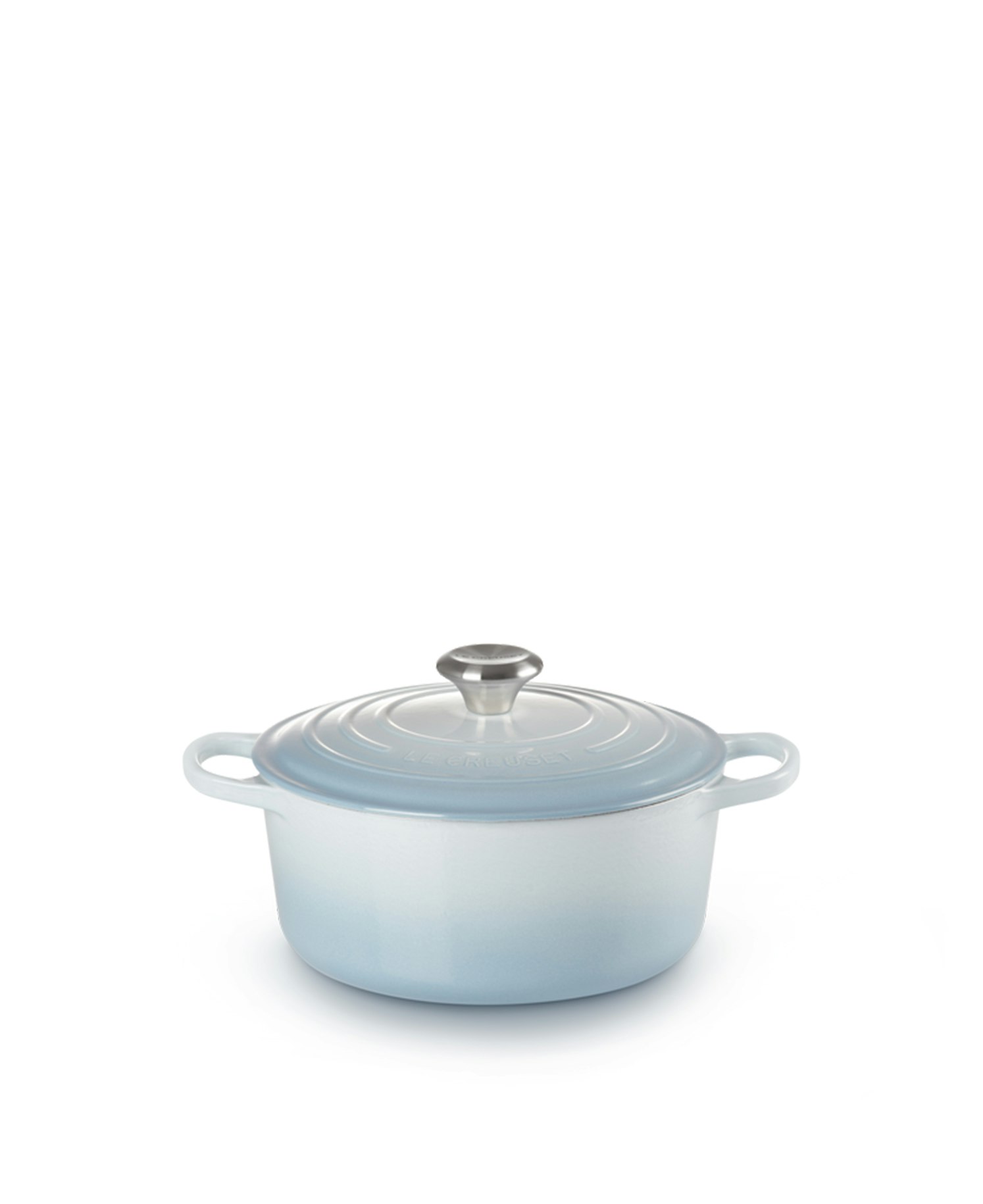 Le Creuset Signature Topf – rund, 4,2 l/24 cm – Küstenblau