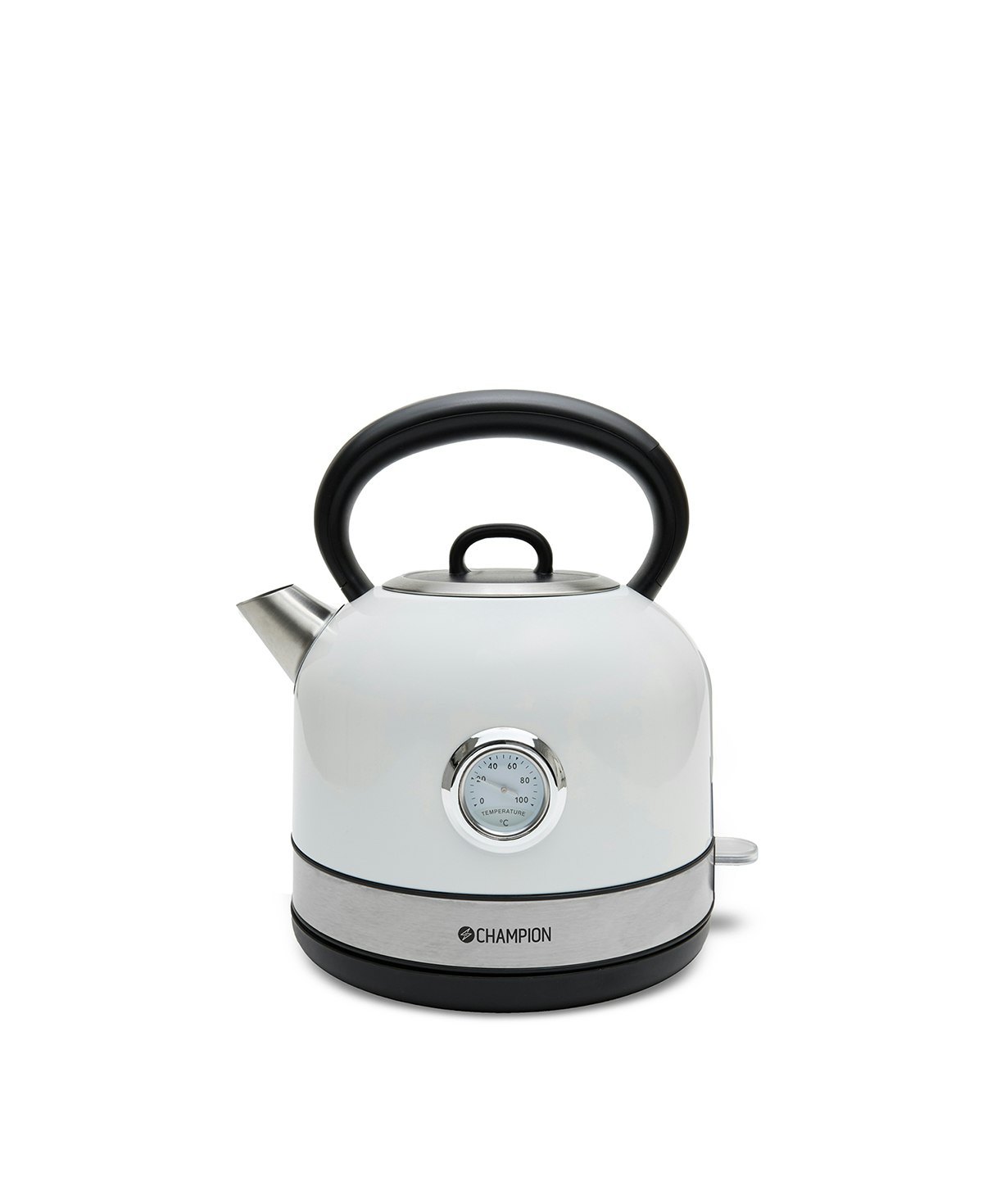 Champion Wasserkocher Retro 1,7L - Creme Weiß