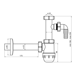 Vannlås pvc