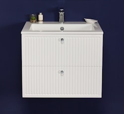 OPALINE 60cm hvit skap med servant