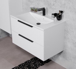 ELIN 80cm hvit skap med servant