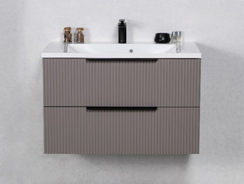 ELIN 80cm silky sand farge skap med servant