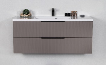 ELIN 120cm silky sand farge skap med servant