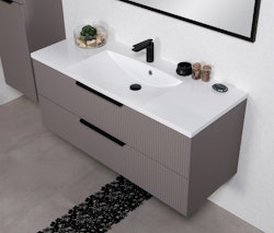 ELIN 120cm silky sand farge skap med servant