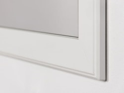 RETRO speil 70 x 80cm, hvit mdf ramme