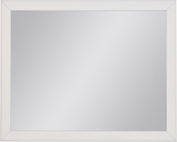 RETRO speil 100 x 80 cm, hvit mdf ramme