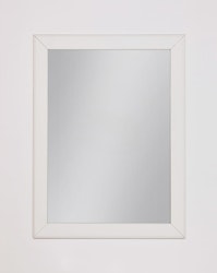 RETRO speil 60 x 80 cm, hvit mdf ramme