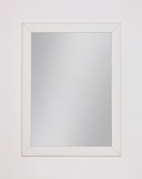 RETRO speil 60 x 80 cm, hvit mdf ramme