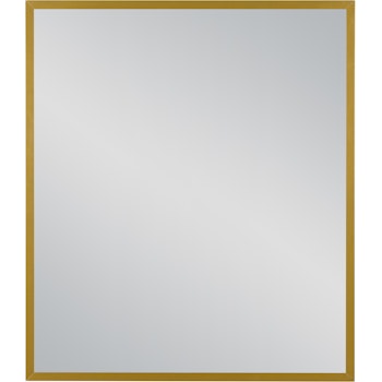 FRAMO speil i gull aluminiumsramme - 70 x 80cm