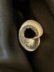 Snäck Ring silver