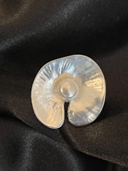 Pärla ring silver