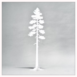 Tall liten vit 39 cm