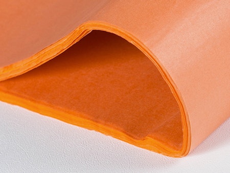 Silkespapper Sorbet Orange 50x75cm